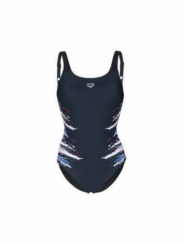 arena, Arena W Arena Angelica Swimsuit U Back Figurformender Badeanzug Damen, schwarz, Grösse: D 38