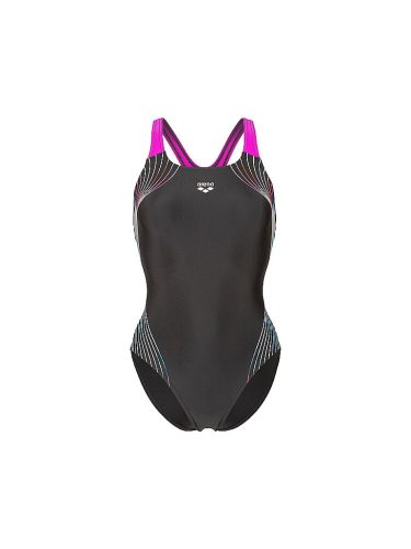 arena, Arena W Arena Nuance Swimsuit Swim Pro Back L Badeanzug Damen, schwarz, Grösse: D 36