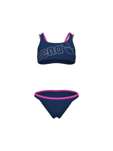 arena, Arena G Arena Logo Swimsuit Two Pieces Bikini Set Mädchen, mehrfarbig, Grösse: 152