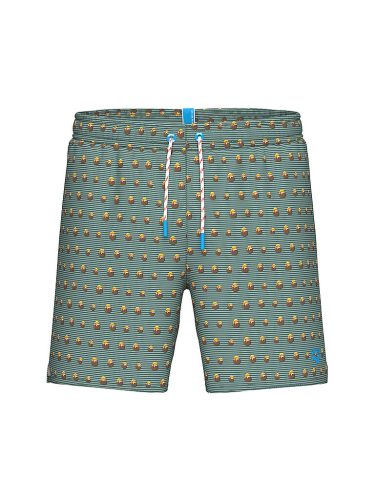 arena, Arena M Beach Boxer Allover Beach Short Herren, grün, Grösse: L