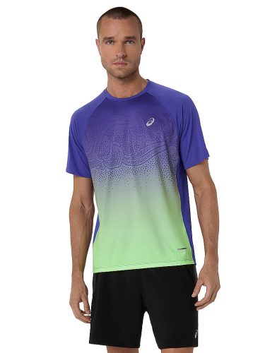 ASICS Herren Laufshirt Road Fade grün | M