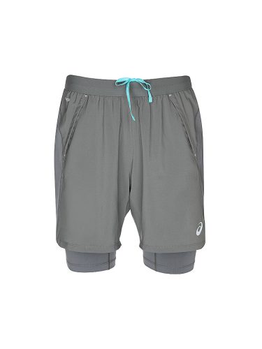 Asics, Asics Laufshorts "ROAD 2-N-1 7IN SHORT" 2-in-1 Design, mit Eingrifftaschen, sportlicher Stil