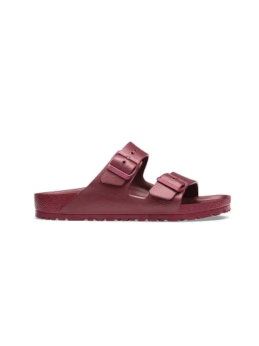 BIRKENSTOCK Damen Pantoletten Arizona Eva Basic Medium/Narrow dunkelrot | 41