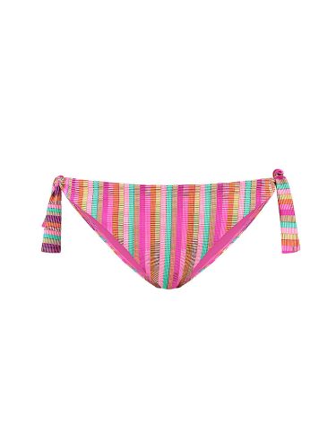 Cyell, Tropical Lines Bikini Regular Slip in pink