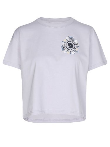 Fjällräven, Fjällräven Damen Fjällblomster Logo T-Shirt