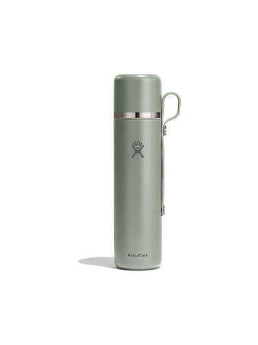 HYDRO FLASK Trinkflasche Hot Flask & Cup isoliert 1065ml olive