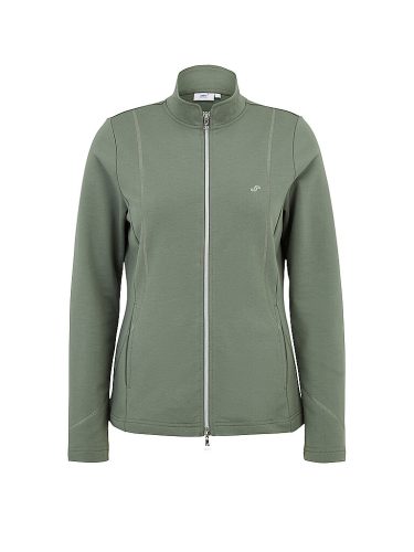 JOY sportswear, Joy Sportswear Sweatjacke "DORIT" mit Reissverschluss, Langarm, aus Baumwolle, Polyester und Elasthan
