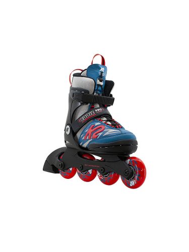 K2 Jungen Inlineskates Eddie Lumi Pro blau | 32-37