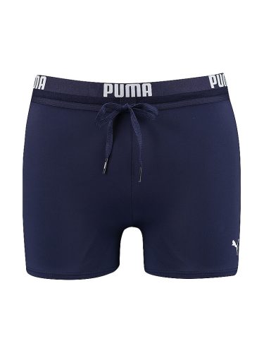 Puma, PUMA Badehose "PUMA SWIM MEN LOGO TRUNKS" elastischer Logobund mit integriertem Kordelzug