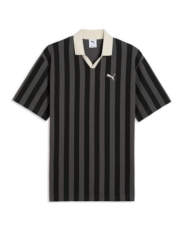 Puma, PUMA T-Shirt "CLASS RELAXED PINNACLE POLO" Kurzarm-Design, Rundhalsausschnitt, für aktive Erwachsene