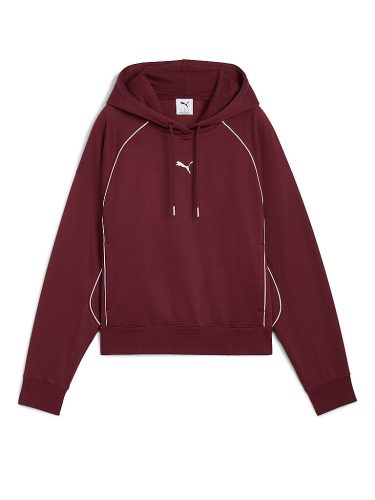 Puma, PUMA Kapuzensweatshirt "SPORT COMFORT SHORT HOODIE FL", kurze Schnittform, mit Kapuze, aus Fleece-Material