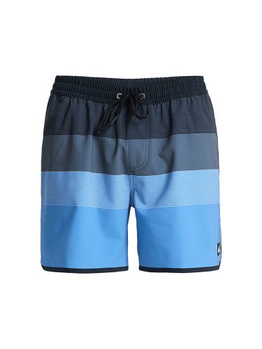 Quiksilver, Quiksilver Badeshorts "STRETCH SCALLOP VOLLEY 16" schnell trocknendes Material, aus Polyester und Elasthan