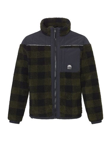 REHALL Herren Fleecejacke RITCHALL-R olive | M