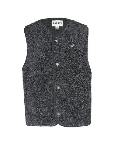 ROXY Damen Fleeceweste Iconic Town schwarz | S