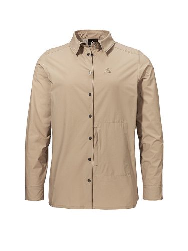 SCHÖFFEL Damen Wanderbluse Style Maghera hellbraun | 38