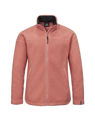 Schöffel, Schöffel Fleecejacke "CIRC Fleece Jk Style Purga WMS" mit Reissverschluss, schnell trocknend, lockere Passform