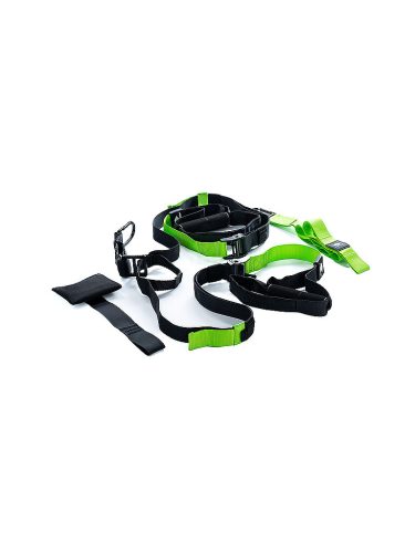 Schildkröt Fitness -  Schlingentrainer Schwarz- Grün, One Size