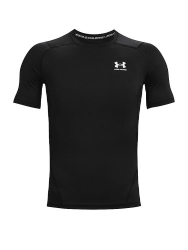 UNDER ARMOUR Herren Fitnessshirt HeatGear® Armour schwarz | M