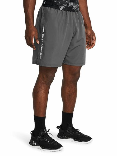 Under Armour, Under Armour Shorts "UA TECH WOVEN WORDMARK SHORT" mit Eingrifftaschen, pflegeleicht, normale Leibhöhe, gerade Beinform