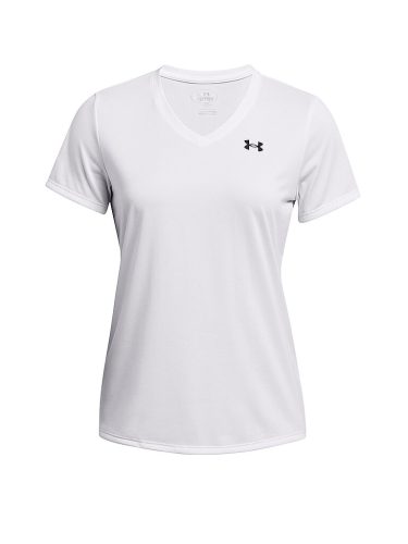Under Armour, Under Armour Trainingsshirt "TECH SSV- SOLID" mit V-Ausschnitt, schnell trocknend, atmungsaktiv, normale Schnittform