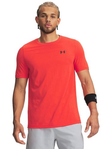 UNDER ARMOUR Herren Fitnessshirt UA Vanish Seamless rot | S
