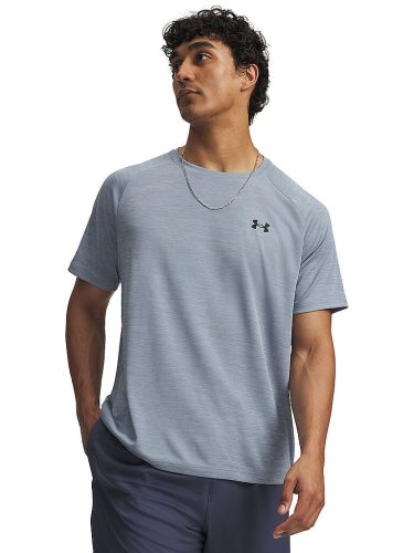 UNDER ARMOUR Herren Fitnessshirt UA Tech? Strukturiert hellblau | L