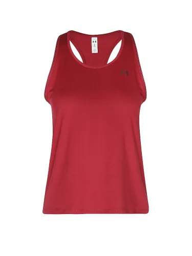 Under Armour, Under Armour Tech Knockout Damen Top Dunkelrot, Damen, Größe: S