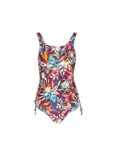Lascana - Badeanzug, für Damen, Multicolor, Größe 42