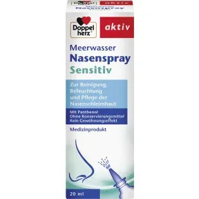 Queisser Pharma GmbH & Co. KG, Doppelherz aktiv Meerwasser Nasenspray Sensitiv 20 ml Spray