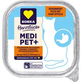 undefined, EDEKA Medi Pet Schonkost Pute mit Kartoffeln 100G