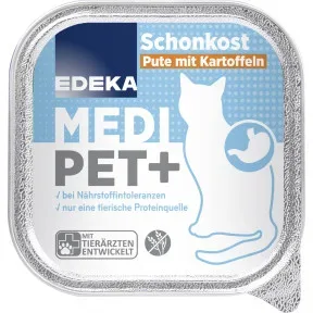 EDEKA Medi Pet Schonkost Pute mit Kartoffeln 100G