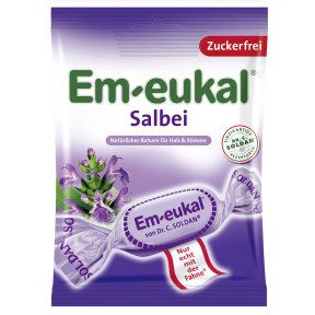 Dr. C. SOLDAN GmbH, Em-eukal Salbei zuckerfrei 75 g Bonbons