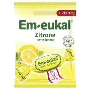 Dr. C. SOLDAN GmbH, Em-eukal Zitrone zuckerfrei 75 g Bonbons