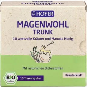 HOYER GmbH, HOYER Magenwohl Trunk Trinkampullen  10X10 ml Trinkampullen
