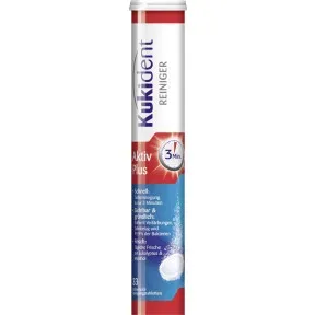 Reckitt Benckiser Deutschland GmbH, KUKIDENT Aktiv Plus Tabs 33 St Tabletten