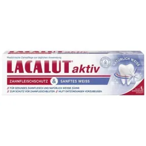 Dr. Theiss Naturwaren GmbH, LACALUT Aktiv Zahnfleischschutz & Sanftes Weiß 75 ml Zahnpasta