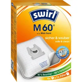 undefined, Swirl M60 EcoPor Staubsaugerbeutel 4ST