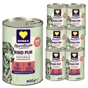 undefined, EDEKA Herzstücke Naturals Rind Hundefutter 400G