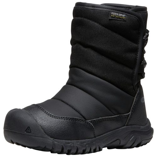 KEEN, KEEN Kids Y Puffrider WP Winterschuhe, schwarz, Grösse: 32.5