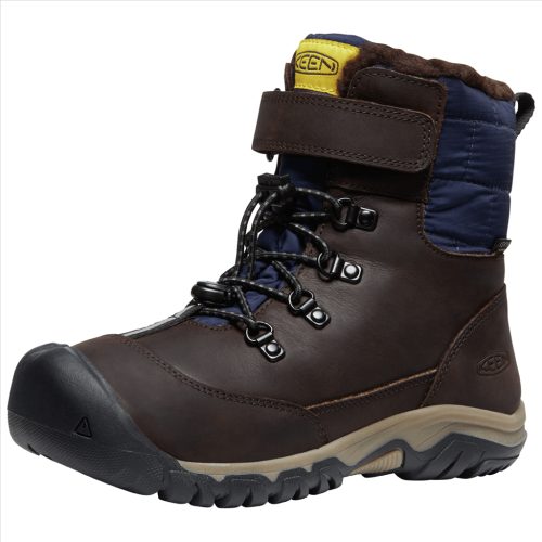 KEEN, KEEN Kids Y Kanibou WP Winterschuhe, braun, Grösse: 37