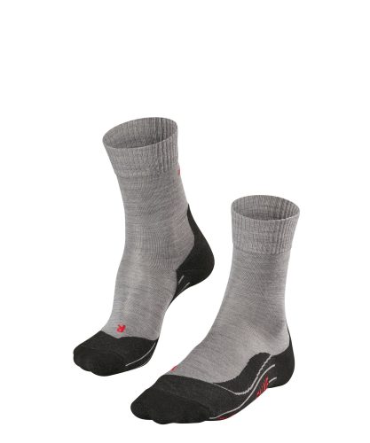 Falke, FALKE Damen Trekking Socken TK5 Light Grey grau | 39/40