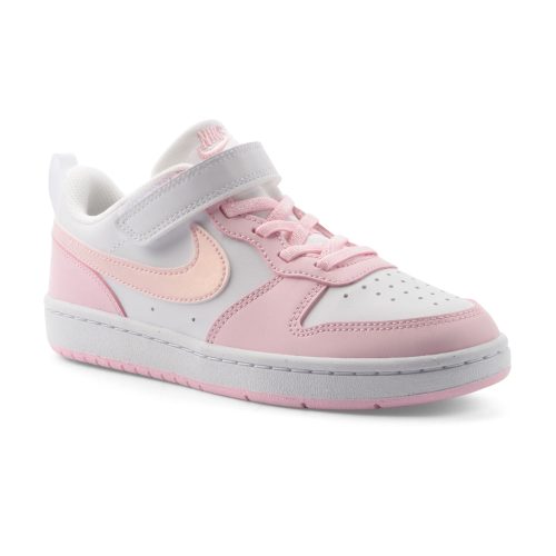 Nike, Nike - Court Borough Low Recraft, Court Borough Low Recraft Klettverschluss Sneaker, 35, Rosa