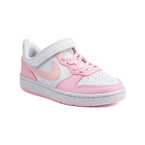 Nike - Court Borough Low Recraft, Court Borough Low Recraft Klettverschluss Sneaker, 35, Rosa