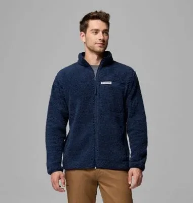 Columbia, Columbia Rugged Ridge™ High Pile Herren Midlayer Blau, Herren, Größe: L