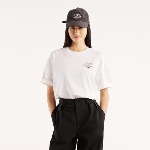 New balance W Sport Oversized Graphic T-Shirt-S S