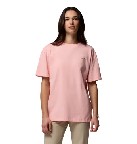 Columbia, Columbia Oversize T-Shirt - Pink Sand M Damen