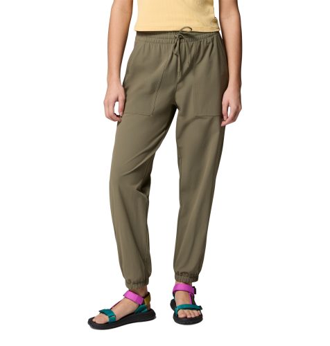 Columbia Pinetown Canyon™ Jogger Damen Wanderhose Grün, Damen, Größe: XL