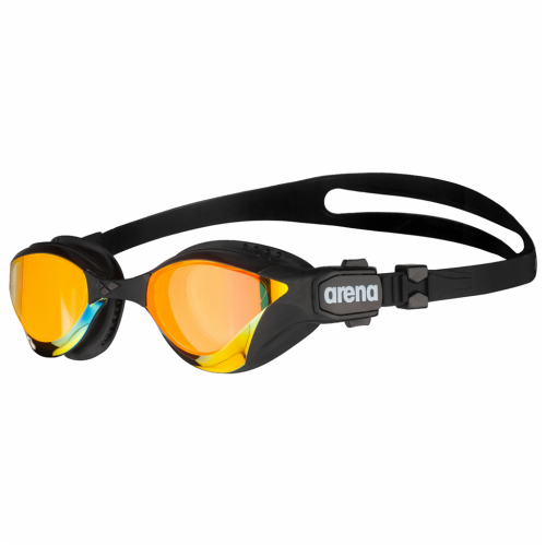 arena, Arena Cobra Tri Swipe Mirror Schwimmbrille schwarz, Harte GläserVerspiegelte Gläser