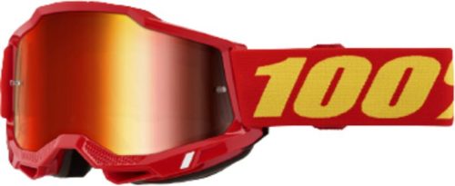 100percent, 100percent ACCURI 2 Goggle - red mirror red lens