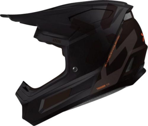 iXS, iXS Trigger MX 1.0 Graphic MIPS Integralhelm - schwarz-orange